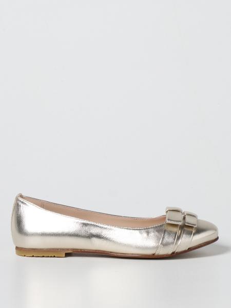 Montelpare Tradition ballerinas in laminated leather>