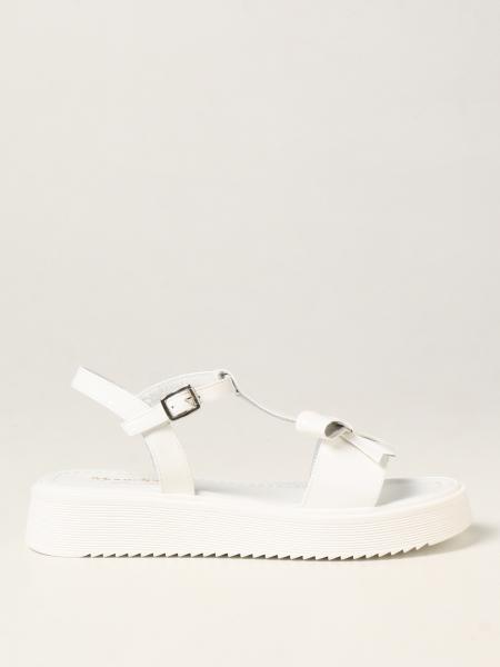 Montelpare Tradition patent leather sandal>