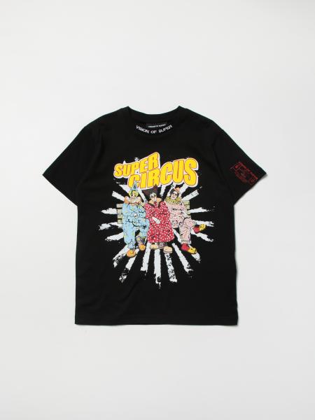 T-shirt Vision of Super con stampa circus>