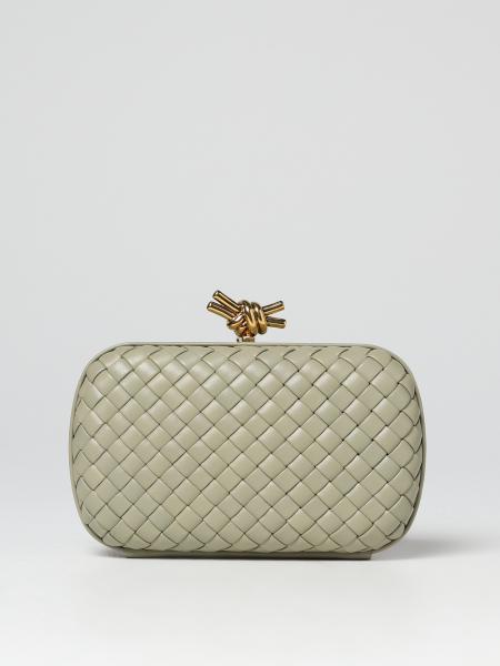 Pochette Knot Bottega Veneta in pelle intrecciata