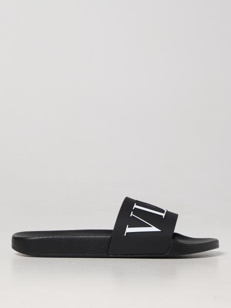 VLTN Pink PP Collection Valentino Garavani rubber slides