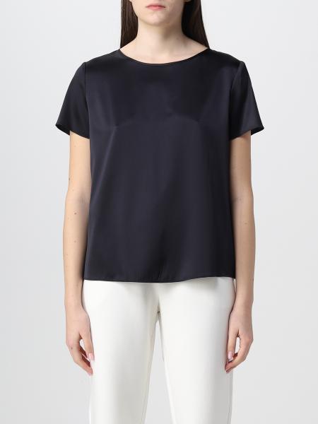 Blusa Emporio Armani in raso di seta