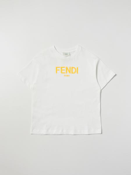 T-shirt Fendi Kids in cotone