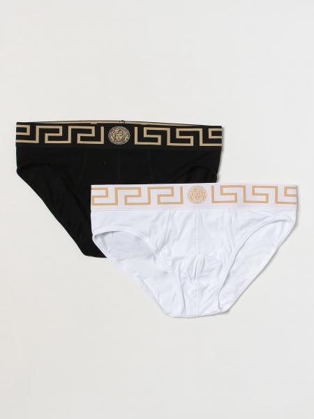 Versace Set of 2 briefs in stretch cotton