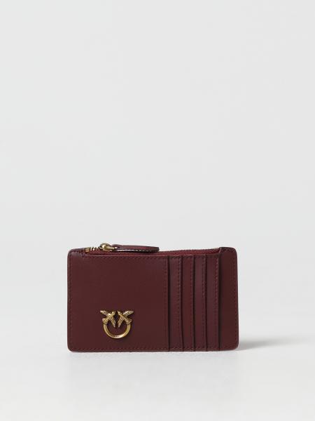 Pinko Credit Card Holder in Leather