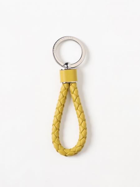 Intreccio Bottega Veneta key ring in woven leather