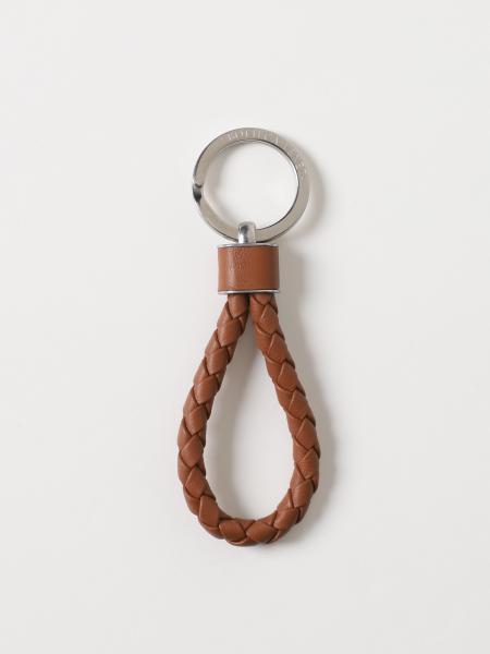 Intreccio Bottega Veneta key ring in woven leather