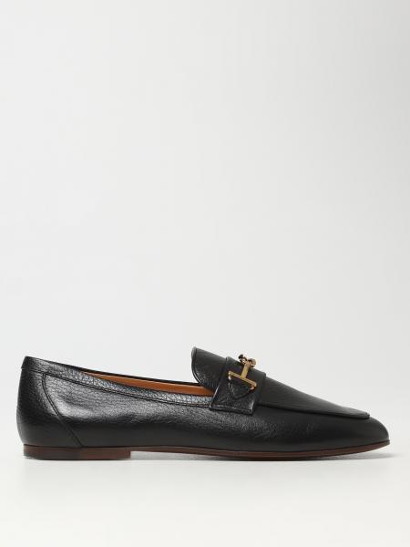 Tod's: Mocassino Tod's in pelle a grana con morsetto