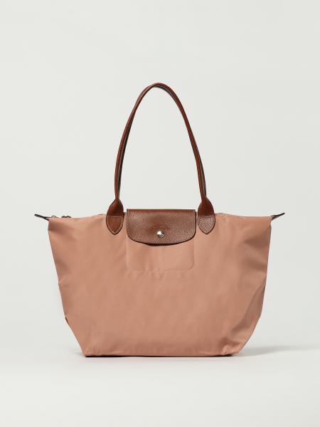 Longchamp Le Pliage recycled nylon and leather bag>
