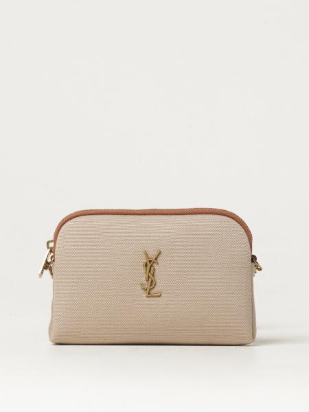 Borsa Gaby Saint Laurent in canvas e pelle