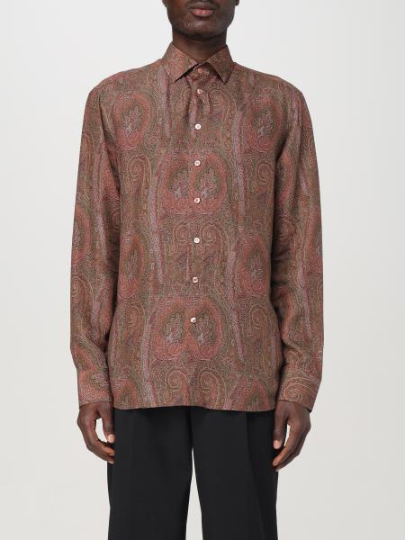 Etro: Camicia Etro in misto seta