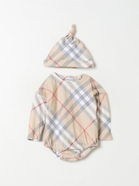 Burberry: Completo neonato Burberry Kids