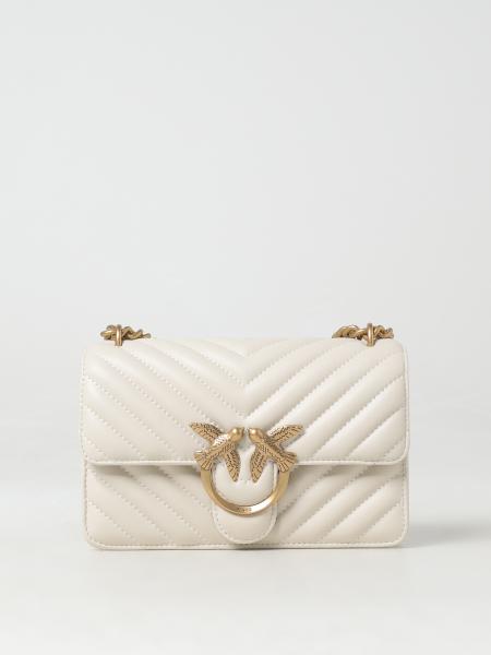 Borsa donna: Borsa Love One Pinko in pelle trapuntata chevron