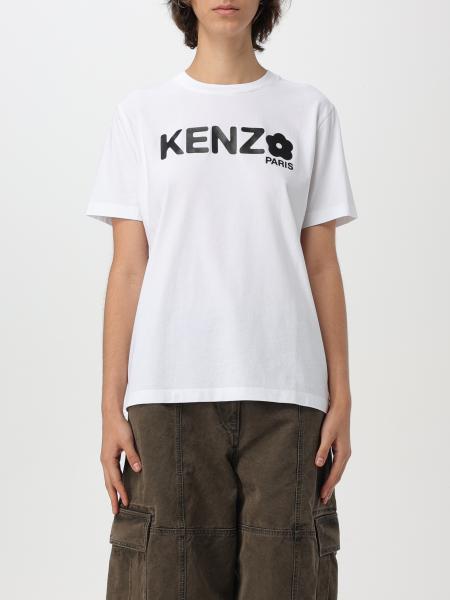 Abbigliamento femminile: T-shirt Kenzo in cotone con logo