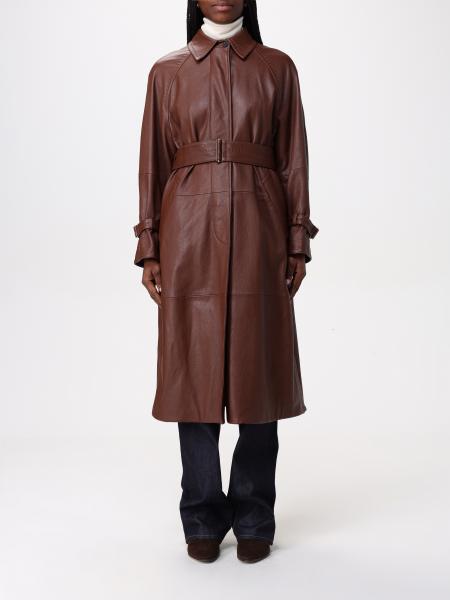 Trench Max Mara in pelle