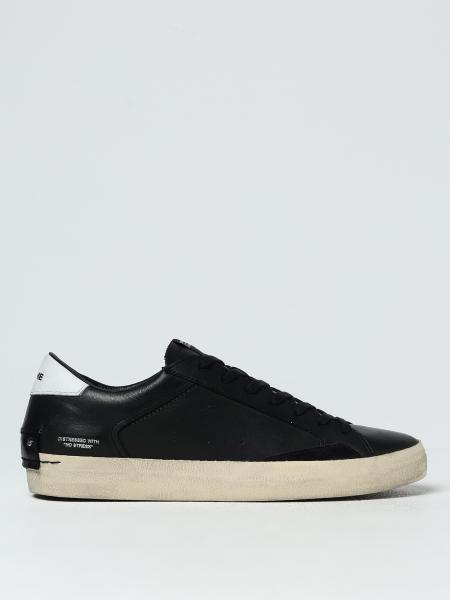 Sneakers Distressed Crime London in pelle