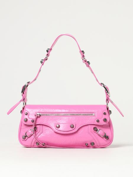 Borsa Le Cagole Sling Balenciaga in pelle Arena