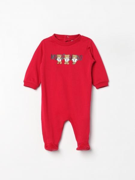 Moschino: Abito neonato moschino baby