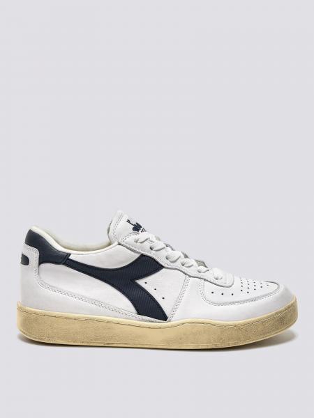 Sneakers Mi Basket Diadora Heritage in pelle used >