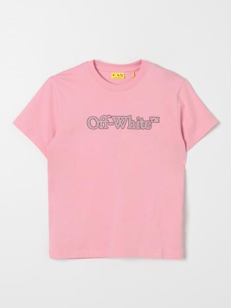 Off-White Kids: 티셔츠 여아 Off-white Kids