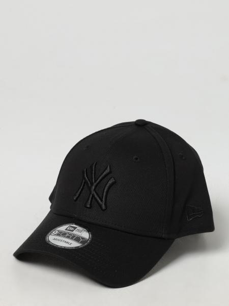 Cappello NY New Era in cotone con logo ricamato