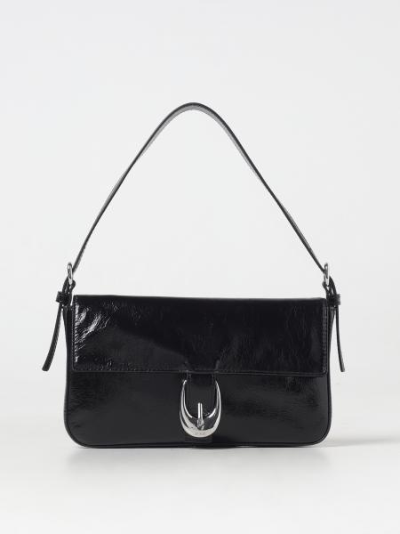 Borsa Harlow Staud in pelle verniciata