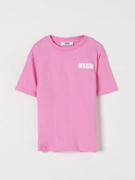 MSGM Kids: Tシャツ 女の子 MSGM Kids