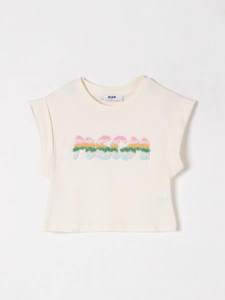 Camisetas niña MSGM Kids