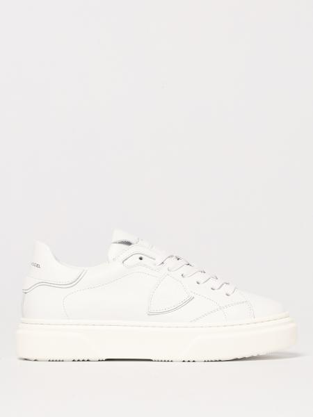 Sneakers Philippe Model Junior in pelle laminata