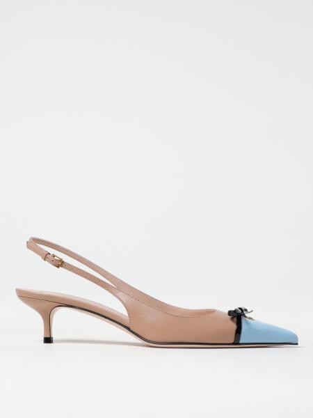 Slingback Valentino Garavani in pelle con fiocco