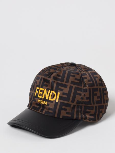 Cappello FF Fendi in nylon stampato