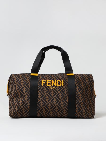 Borsone FF Fendi in Econyl con monogram all over