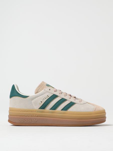 Moda scarpe: Sneakers Gazelle Bold Adidas Originals in camoscio