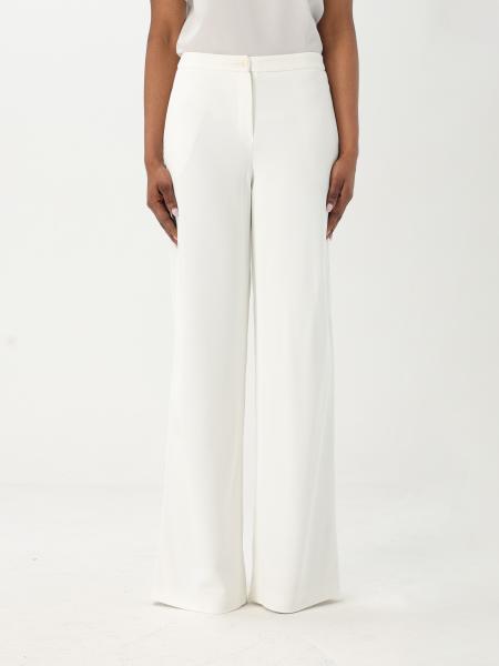 パンツ EMPORIO ARMANI Woman Pants White EW001145TE12251 U0001 EMPORIO ARMANI: Pants woman - White | Emporio Armani pants