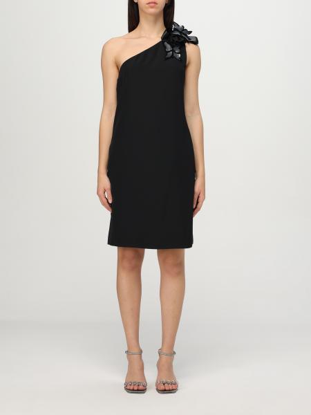 ワンピース EMPORIO ARMANI Woman Dress Black EW001536TE14039 UC001 EMPORIO ARMANI: Dress woman - Black | Emporio Armani dress