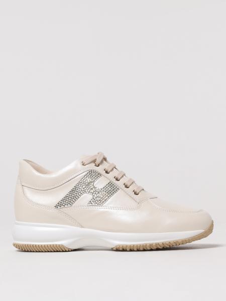 スニーカー HOGAN Woman Sneakers Beige HXW00N02011U37 8O90 HOGAN: Sneakers woman - Beige | Hogan sneakers