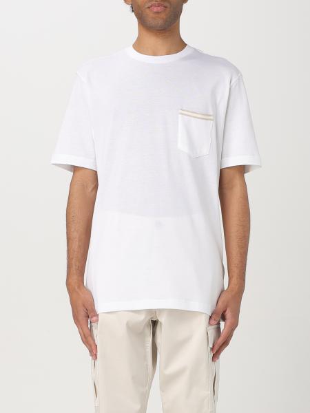 Tシャツ・カットソー ELEVENTY Men T Shirts K75TSHJ01TES0102 White ELEVENTY: T-shirt men - White | Eleventy t-shirt