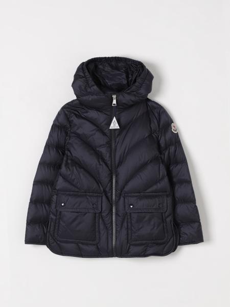 Piumino in nylon imbottito con zip Moncler