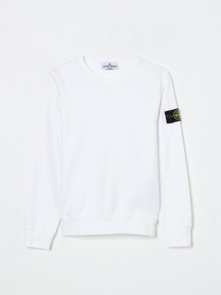 Felpa a girocollo basic Stone Island Junior