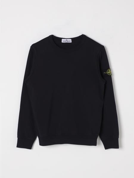 Felpa a girocollo basic Stone Island Junior