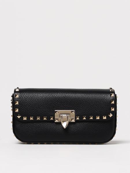 Borsa Rockstud Valentino Garavani in pelle martellata