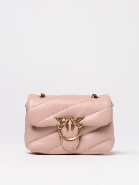 Borsa Love Puff Baby Pinko in nappa trapuntata