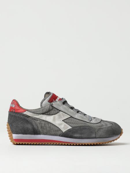 Sneakers Equipe Dirty Sw Evo Diadora Heritage in camoscio e canvas used >