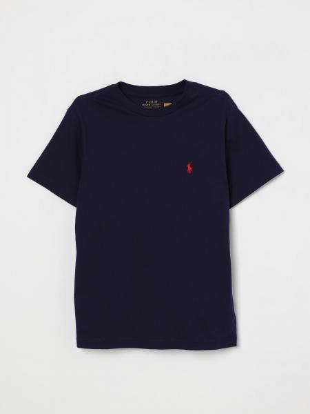 T-shirt basic in cotone con logo Polo Ralph Lauren