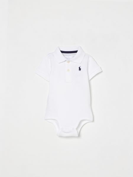 Body basic in cotone con logo Polo Ralph Lauren