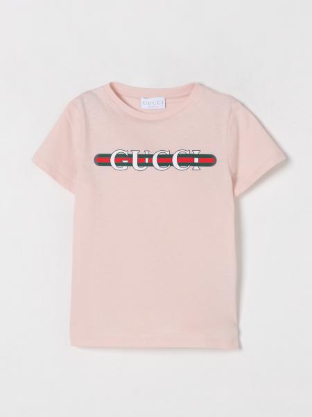 T-shirt in cotone Web Gucci