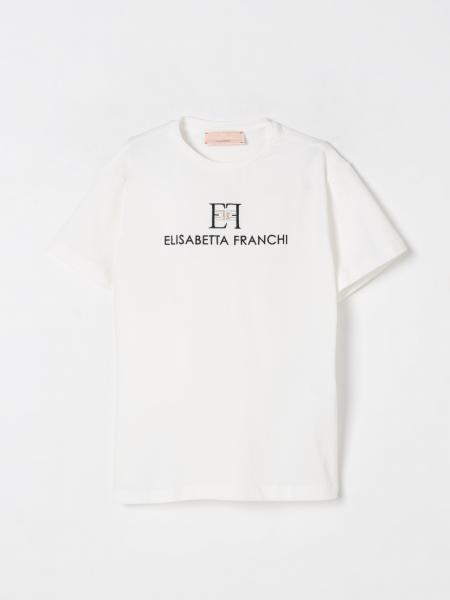 T-shirt con logo Elisabetta Franchi la mia bambina