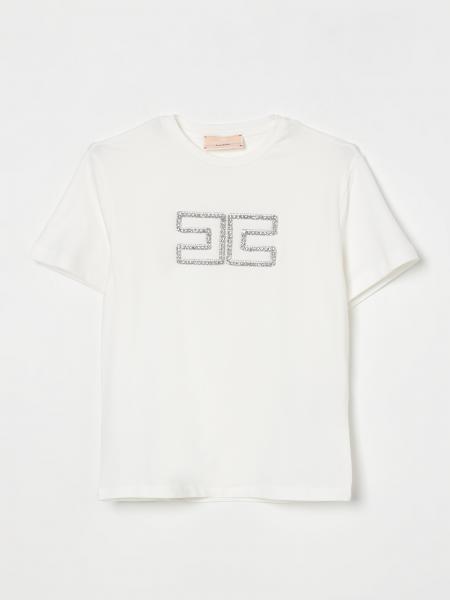 T-shirt con logo Elisabetta Franchi La Mia Bambina