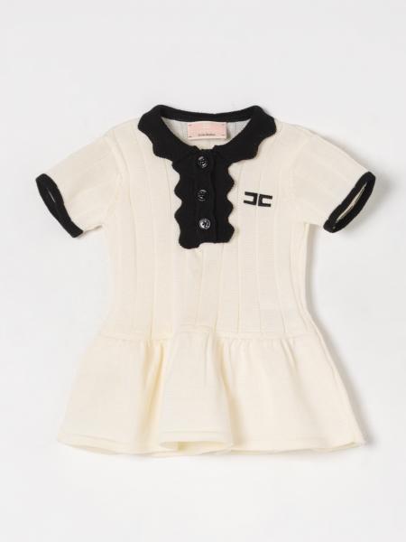 Abito a polo in maglia Elisabetta Franchi La Mia Bambina