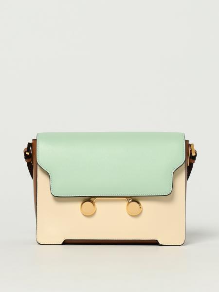Borsa a spalla Trunkaroo Mini Marni in pelle